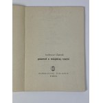 [Śliwak Tadeusz, Gedicht über das städtische Gemetzel [1. Aufl.] [Umschlag gestaltet von Daniel Mróz].