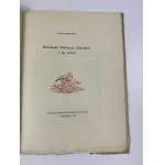 Bańkowski Piotr, Veřejná knihovna Załuski a její tvůrci [náklad 200 výtisků].