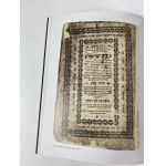 [Bendowska Magdalena, Doktór Jan], Svet ukrytý v knihách. Staré hebrejské tlače zo zbierky Židovského historického inštitútu