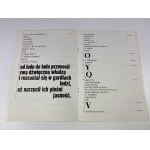Neruda Pablo, Oda do typografii [wydanie I]