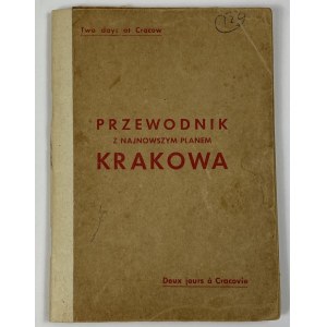 Průvodce s nejnovějším plánem Krakova