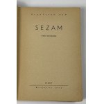 Lem Stanisław Sezam i inne opowiadania [1. Auflage] [Umschlag Jan Młodożeniec].
