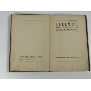Wyspiański Stanisław Lelewel [wydanie pośmiertne]