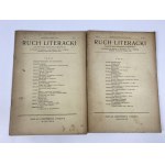[Set of 11 issues] Literary Movement. Monthly magazine 1932-1936