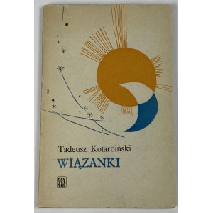 Kotarbinski Tadeusz, Bundles [1st edition].