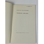 Słonimski Antoni, Wiersze 1958 – 1963 [wydanie I]