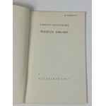Slonimski Antoni, Poems 1958 - 1963 [1st edition].