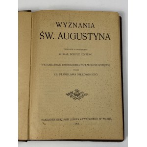 Augustín, Vyznania [Vilnius 1912].