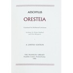 Aeschylus - Oresteia. Translated by Richmond Lattimore.Etchings by Elanie Raphael and Don Bologne...