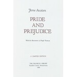 Austen Jane - Pride and Prejudice. With the illustrations of Hugh Thomson. Pennsylvania 1980. The...