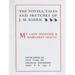 Barrie J. M. - The Novels, Tales and Sketches . Vol 1-3 and 8 . 1. Auld Licht Idylls Better Dead....