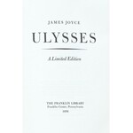 Joyce James - Ulysses. Illustrated Alan E. Cober. Pennsylvania 1979. The Franklin Library.