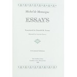 Montaigne de Michel - Essays. Translated by Donald M. Frame. Illustrated by Gonzalo Fonseca. Penn...