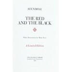 Stendhal - The Red and the Black . With illustrations by Mette Ivers. Pennsylvania 1979. The Fran...