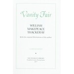 nThackeray William Makepeace - Vanity Fair. With the original illustrations of the author.Pennsyl...
