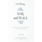 Tolstoy Leo - War and Peace. Translated by Louise and Aylmer Maude. Illustrated by Barron Storey....