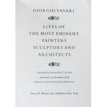 Vasari Giorgio - Lives of the Most Eminent Painters , Sculptors and Architects. Translated by Gas...