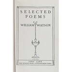 Watson William - Selected Poems . London & New York 1903. John Lane.