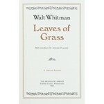 Whitman Walt - Leaves of Grass. With woodcuts by Antonio Frasconi. Pennsylvania 1981, The Frankli...