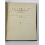 [oprawa skórzana] Exlibris czasopismo poświęcone książce t. VII zeszyty I-III [komplet]