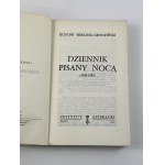 Herling - Grudziński Gustaw - Dziennik pisany nocą (1980-1983) [wydanie I]