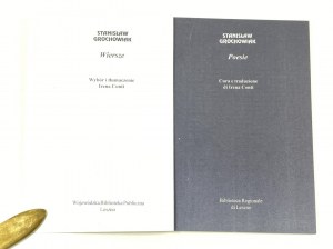 Grochowiak Stanisław - Wiersze/Poesie [nakład 500 egz.]