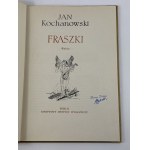 Kochanowski Jan, Fraszki [ilustracje Maja Berezowska][wydanie I]