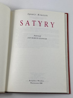 Krasicki Ignacy - Satyry [ilustracje Jan Marcin Szancer]