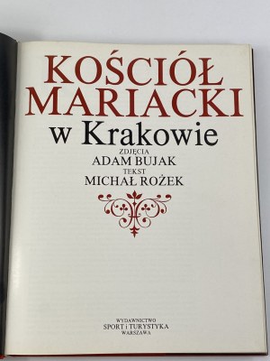 [Rożek Michał, Bujak Adam] Kościół Mariacki w Krakowie