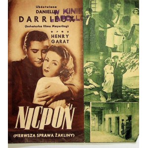 Nicpoń - ulotka kinowa [1936]