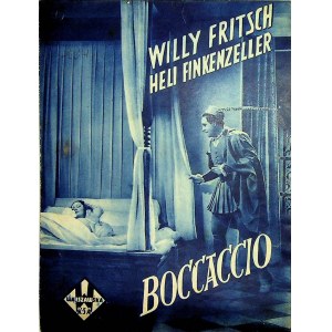 Boccaccio - ulotka kinowa [ok. 1935]