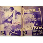 Panowie z towarzystwa, Metro Goldwyn Mayer - ulotka kinowa [1937]