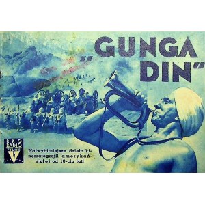 Gunga din - ulotka kinowa [1939]