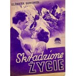 Skradzione życie, Paramount Pictures - ulotka kinowa [1939]