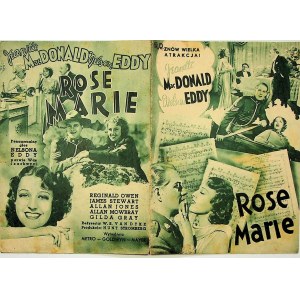 Rose Marie, Metro Goldwyn Mayer - ulotka kinowa [1936]