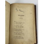 [Nekrologi] Kalendarz Wydawnictwa Dzieł Tanich i Pożytecznych na rok 1868 [półskórek] [Król Chrobry J. Szujskiego]
