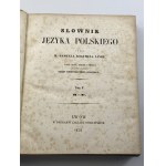 Linde Samuel Bogumił - Słownik języka polskiego Tom I-VI [komplet] [skórzane oprawy] [Wydanie drugie, poprawne i pomnożone]