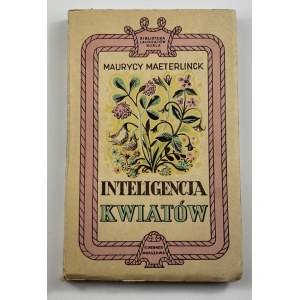 [okładka J. M. Szancer] Maeterlinck Maurycy. Inteligencja kwiatów