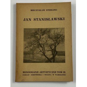 Sterling Mieczysław, Jan Stanisławski z 32 reprodukcjami [Monografie Artystyczne]