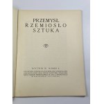 Przemysł Rzemiosło Sztuka zeszyt 4 Rocznik IV [1924]