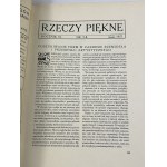 Rzeczy piękne Rocznik VI nr 7-8 [1927][Wystawa książki w Lipsku]