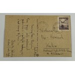 Pozdrawiania znad Bałtyku. Karta pocztowa z 1949 roku