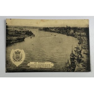 Karta pocztowa - Nantes, adresowana do Marii Szymańskiej [1931]