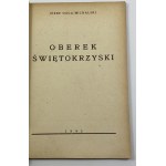 Ozga-Michalski Józef - Oberek świętokrzyski 1945. Sygnowana wkładka drzeworytowa Kazimierza Wiszniewskiego