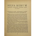 Silva Rerum 1925/2 [Mickiewicz, Wyspiański]