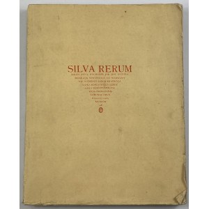Silva Rerum 1981