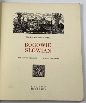 Jakubowski Stanisław, Bogowie Słowian [komplet ilustracji]