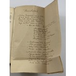 Kallenbach Józef, Nieznane pisma Adama Mickiewicza (1817-1823): z archiwum Filomatów
