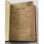 Kortowicz E. S., Oczyściciel mowy polskiej czyli słownik obcosłów składający się z blisko 10000 tysięcy wyrazów [1891][półskórek J. Budnik]