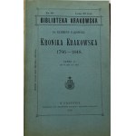 Trzy publikacje z serii Biblioteka Krakowska oraz jedna z serii Biblioteka Polska